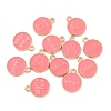 Alloy Enamel Pendants ENAM-XCP0001-45A-02-1