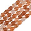 Natural Red Aventurine Beads Strands G-H349-A01-19-2