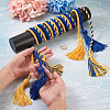 6Pcs 3 Styles Polyester Graduation Honor Rope AJEW-TA0001-22-12