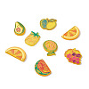 28Pcs 7 Style Translucent Acrylic Pendants TACR-FW0001-08-2