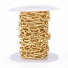 Brass Paperclip Chains CHC-G007-01G-01-6