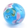 Round Lampwork Beads LAMP-H059-A10-3