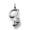 Brass Micro Pave Cubic Zirconia Pendants KK-B132-12P-Q-1