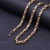 Stainless Steel Byzantine Chain Necklaces for Men FS-WG56795-192-1