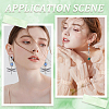 24Pcs Brass Clip-on Earring Findings FIND-SC0013-11P-5