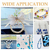 3 Colors 3 Strands Electroplate Glass Beads Strands EGLA-TA0013-51A-8