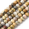 Natural Crazy Agate Beads Strands G-B179-A01-6x8mm-2