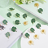 20Pcs Alloy Lapel Pin Backs for Backpack Clothes JEWB-SC0001-94-4