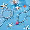 500Pcs 10 Styles Natural Shell Beads BSHE-GA0001-04-4