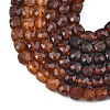 Gradient Color Natural Garnet Beads Strands G-D103-C06-5