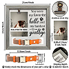 MDF Pet Photo Frames DIY-WH0525-003-2