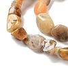 Natural Crazy Agate Beads Strands G-P497-01C-08-4