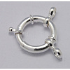 925 Sterling Silver Large Spring Rings Clasps STER-A007-13B-1