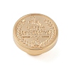 Merry Christmas Wax Seal Brass Stamp Head LS-AJEW-Z031-04G-30-2