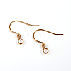304 Stainless Steel Earring Hook Findings X-STAS-M240-02-1