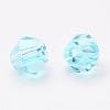Faceted Bicone Imitation Crystallized Crystal Glass Beads X-G22QS052-2