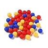 Rubberized Style Imitated Silicone Acrylic Beads X1-MACR-D029-01L-1