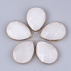 Natural White Jade Pendants G-S344-91G-1