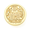 Halloween Series Wax Seal Brass Stamp Heads LS-AJEW-M039-01S-2