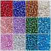3456Pcs 12 Colors Transparent Glass Seed Beads GLAA-CJ0002-35-6