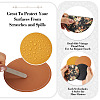 Magibead 8Pcs 4 Styles PU Leather Cup Mats AJEW-MB0001-09A-4