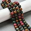 Dyed Natural Malaysia Jade Beads Strands G-G021-02B-15-4