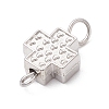 Alloy Cross Connector Charms PALLOY-JF04057-5