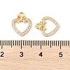 Brass Micro Pave Cubic Zirconia Pendants KK-R219-04G-3