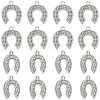 40Pcs Alloy Rhinestone Pendants ALRI-SC0001-58P-5