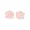 Two Tone Transparent Spray Painted Glass Beads GLAA-Q092-02-C05-3