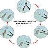 304 Stainless Steel Open Jump Rings STAS-UN0017-94P-4