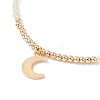 Star & Moon Pendant Necklaces Set for Teen Girl Women NJEW-JN03738-02-9