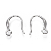 Tarnish Resistant 304 Stainless Steel Earring Hooks STAS-S079-163-2