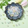 300Pcs 6 Colors Transparent Acrylic Beads TACR-CJ0001-65-5