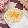 Boutigem 6Pcs 6 Style Silicone Flower Cup Mat Molds Sets DIY-BG0001-21-6