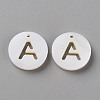 Natural Freshwater Shell Pendants LS-SHEL-Q311-008A-1