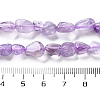 Natural Amethyst(Dyed & Heated) Beads Strands X-G-P497-01C-47-5