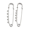 304 Stainless Steel Safety Pins Brooch Findings STAS-K252-05C-P-1