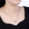 925 Sterling Silver Pendant Necklaces NJEW-BB32726-4