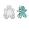 Christmas Theme DIY Display Food Grade Statue Silicone Molds X1-DIY-A041-01C-2