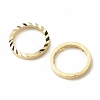 Brass Linking Rings KK-F831-018B-G-RS-3