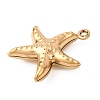 304 Stainless Steel Pendants STAS-D129-17F-G-2