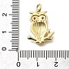 Brass Micro Pave Cubic Zirconia Pendants KK-Z093-17G-3