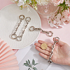 4Pcs Alloy Chain Bag Strap Extenders FIND-DR0002-15P-3
