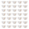 50Pcs Transparent Acrylic Beads MACR-TADJ0001-01C-1