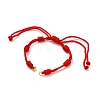 Adjustable Braided Nylon Cord Bracelet Making AJEW-JB00758-03-1