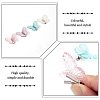 CHGCRAFT 40Pcs 10Pcs Acrylic Alligator Hair Clips MRMJ-CA0001-31-5