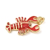 Brass Enamel Pendants KK-C110-22B-02G-2