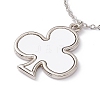 Sublimation Blank Aluminum Pendant Necklace LS-NJEW-E020-02P-04-2