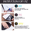Chalkboard Sticker Labels X-DIY-WH0143-73-5